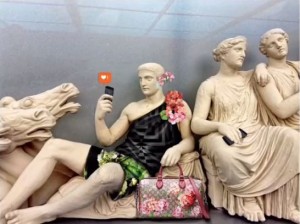 Gucci veste le sculture del Partenone