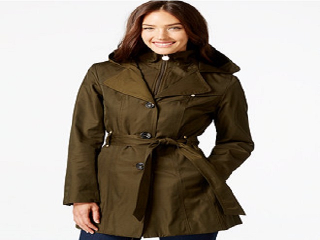 INC,International Concepts  trench coat, disponibile solo su macys.com