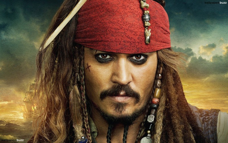 Johnny Depp in Jack Sparrow
