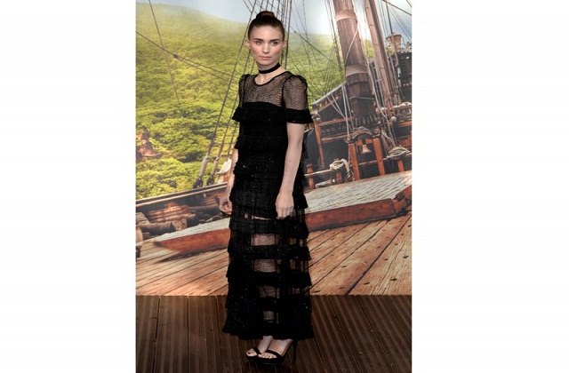 Rooney Mara wears Givenchy couture