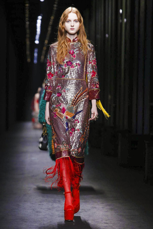 Gucci Fashion Show, Ready To Wear Collection Fall Winter 2016 in Milan