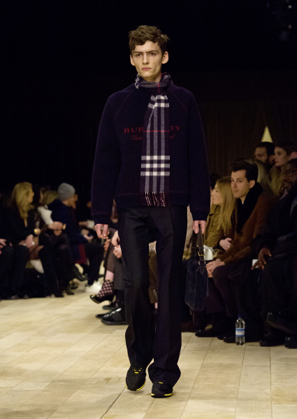 Burberry Menswear January 2016 Collection - Look 20