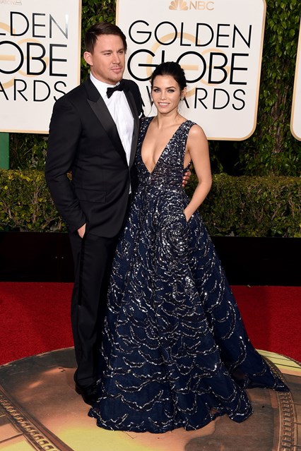 Channing e Jenna Dewan Tatum in Zuhair Murad Couture