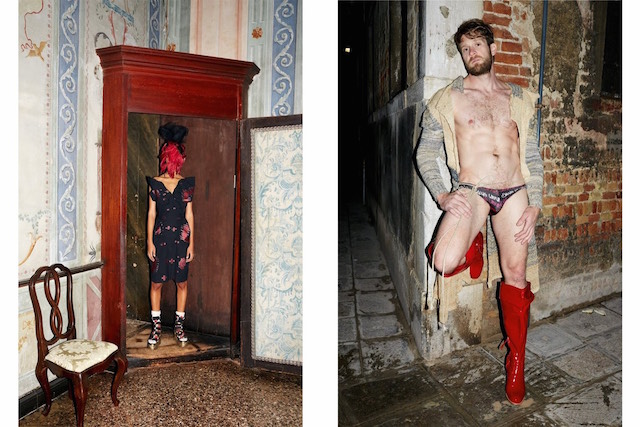 VIVIENNE WESTWOOD arruola il porno attore gay COLBY KELLER per la sua ultima campagna pubblicitaria spring 2016 che lo vete ritratto semi nudo sotto l'obiettivo di Juergen Teller.