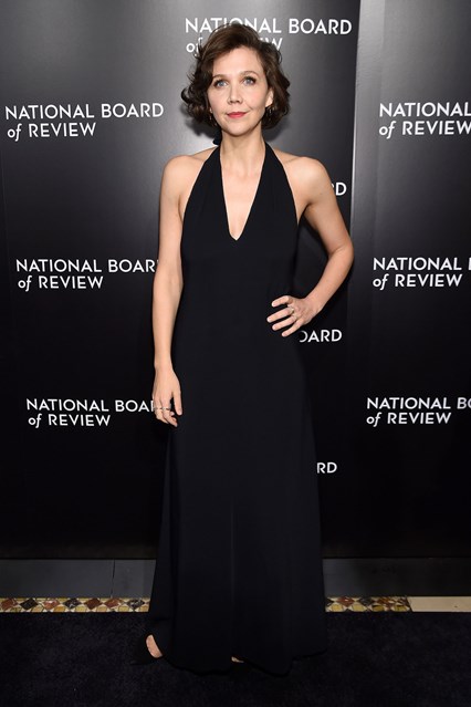 Maggie Gyllenhaal in The Row al National Board Of Review Gala, New York