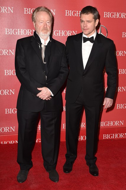 Matt Damon e Ridley Scott ai Palm Springs Film Festival Gala 2016