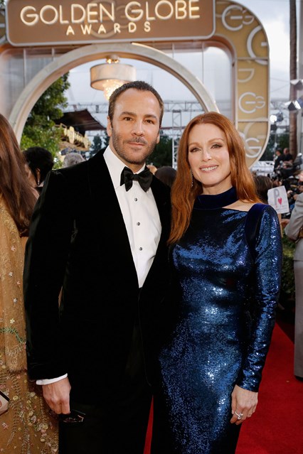 Tom Ford e Julianne Moore