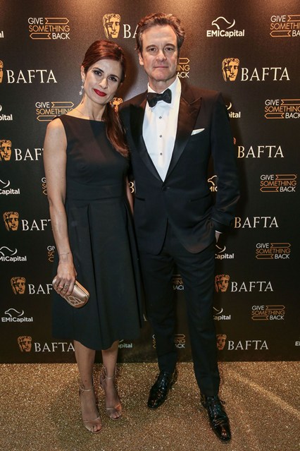 Colin e Livia Firth al BAFTA Film Gala, London