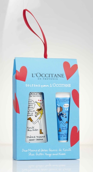 L'Occitane, limited edition: Duo Collector Mani & Labbra azzurro per Lui (Prezzo 15.00€)