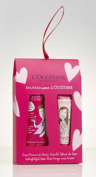 L'Occitane, limited edition: Duo Collector Mani & Labbra azzurro per Lei (Prezzo 15.00€)