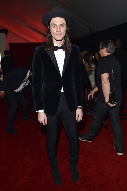 James Bay in Burberry
