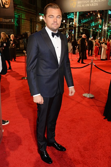 Leonardo DiCaprio ai BAFTAs 2016