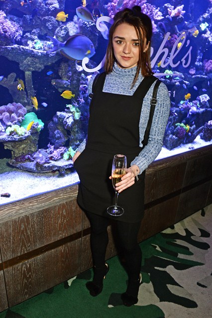 Maisie Williams alla Kiehl's VIP dinner, London
