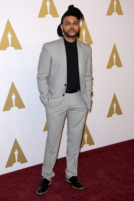 The Weeknd all'Oscars Nominees Luncheon,LA