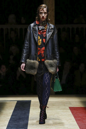 Prada Fashion Show, Ready to Wear Collection Fall Winter 2016 in Milan